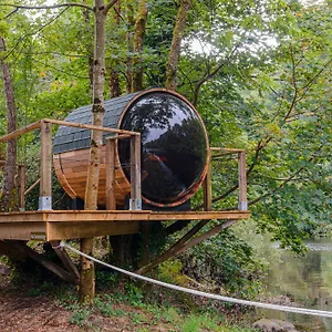 Glamping At The Grove, And Luxe tent